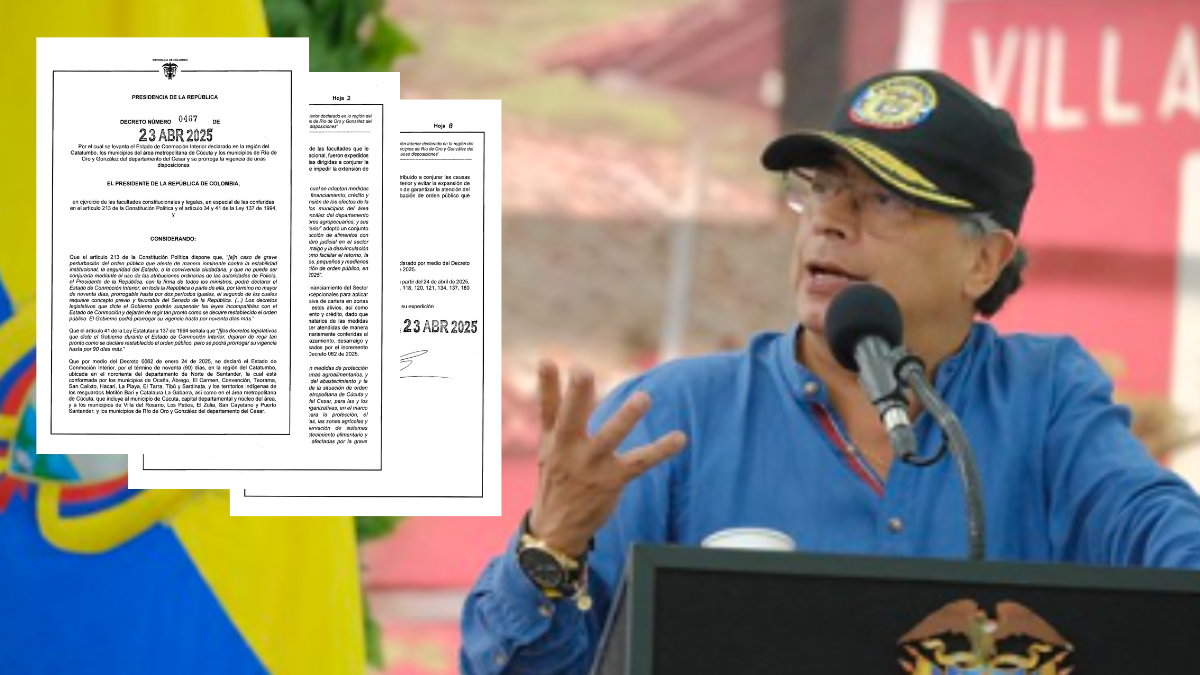 ¿Es constitucional que el presidente Petro aumente la conmoción de Catatumbo, pero tiene 11 decisiones?