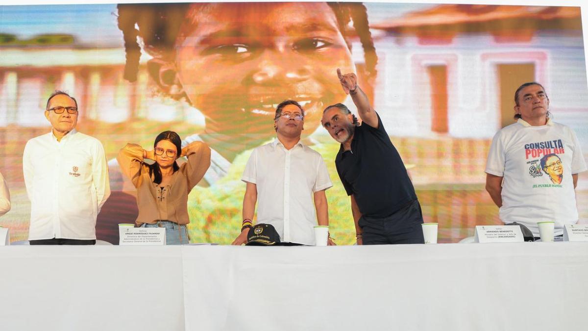 El presidente Gustavo Petro llama al presidente de la Asamblea, Efraín Cepeda ‘HP’