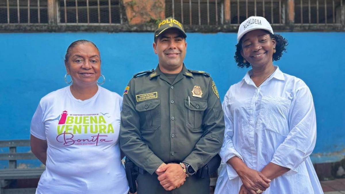 Atacar el crimen y acompaña a la comunidad, entre los desafíos del nuevo comandante de policía en Buenaventura