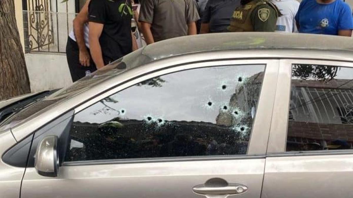 Fue asesinado con 8 tiros en su auto