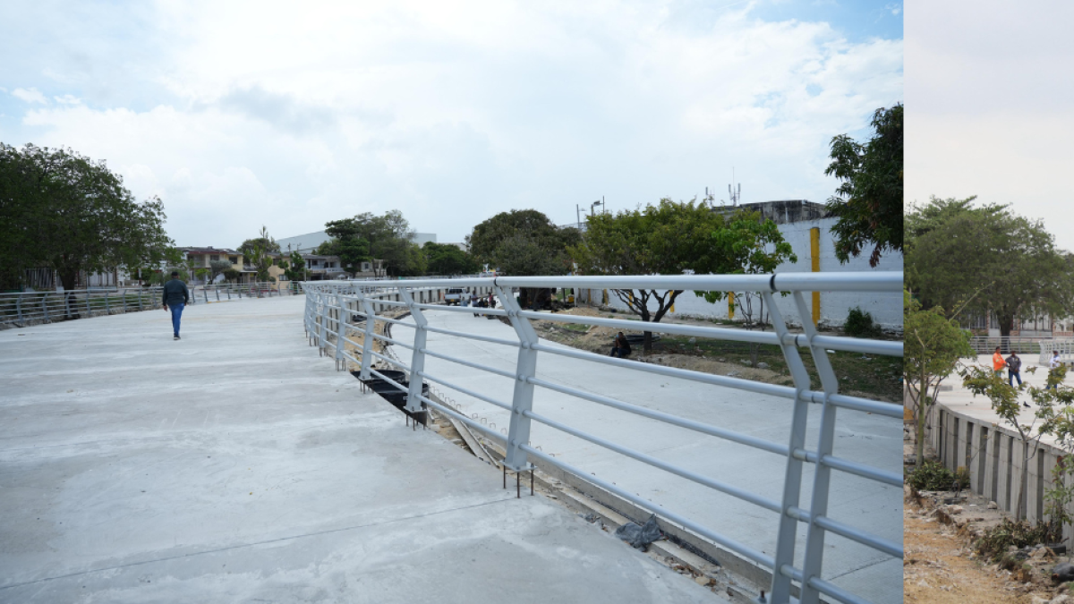De esta manera, un parque construido sobre el peligroso Arroyo de Barranquilla
