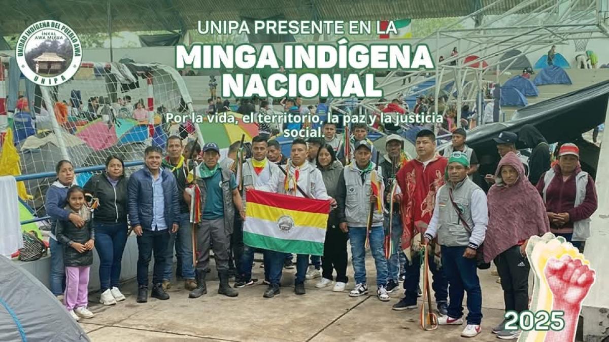 ¿Por qué vendrán más de 300 personas indígenas en el pasado? Estas son sus reclamos en Mingga