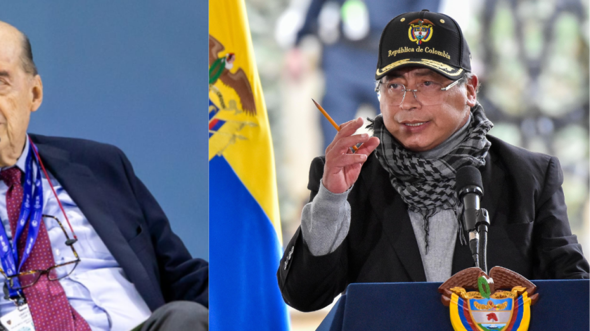 El presidente Gustavo Petro después de las acusaciones del ex canciller Álvaro Leyva