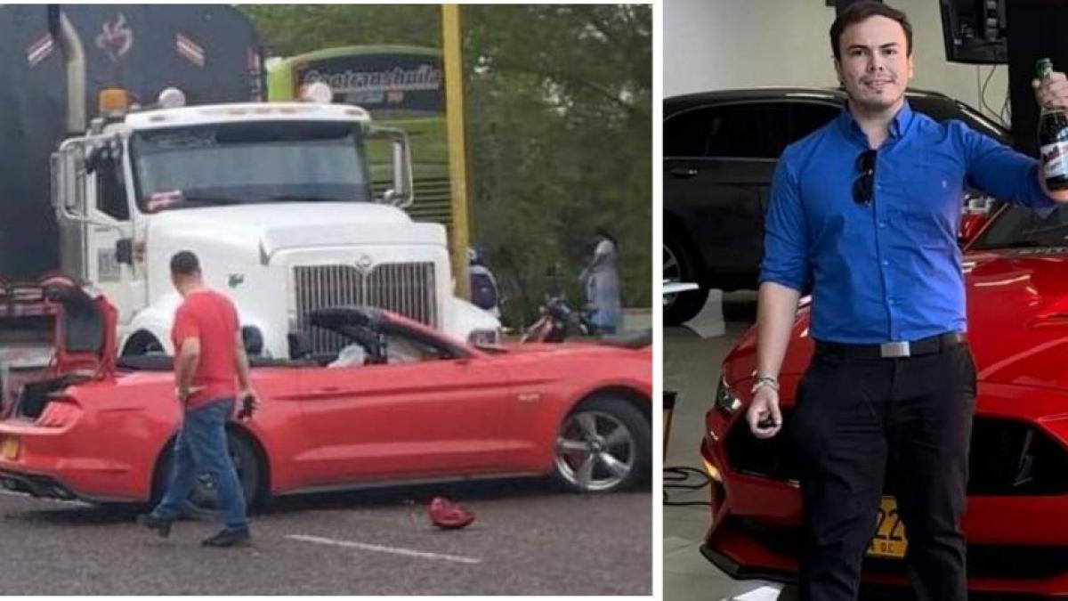 Este es un conductor de Mustang que abrumaba a los ciclistas en Neiva y fue enviado por prisión: uno murió