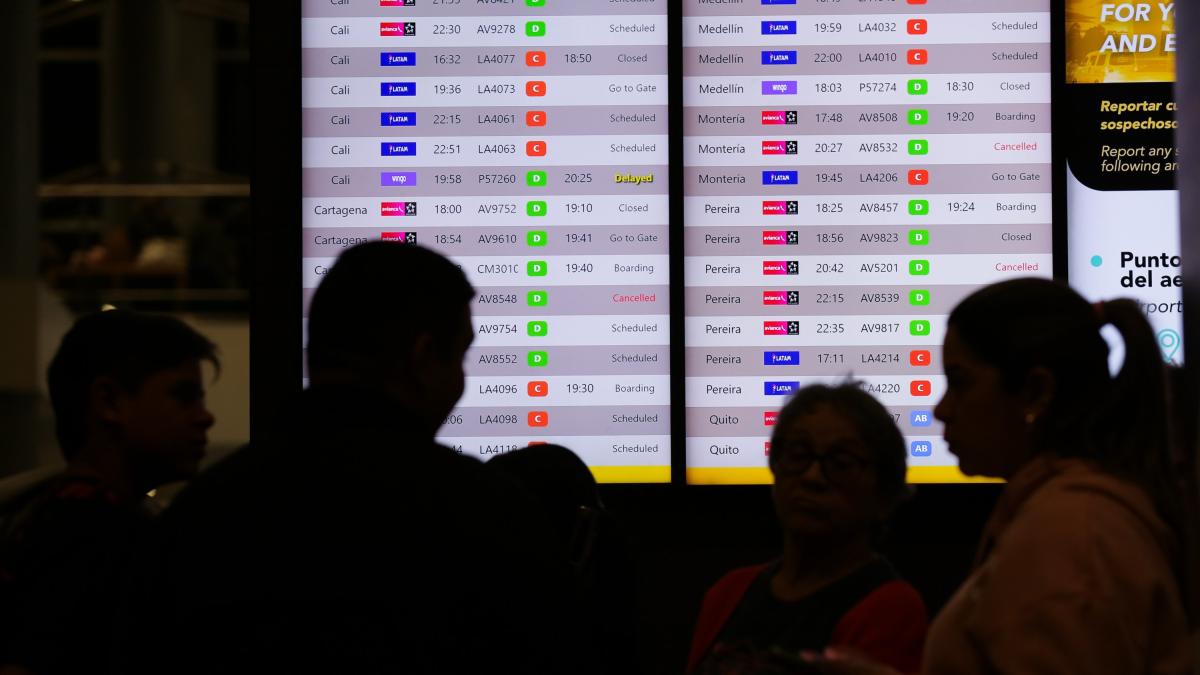Los 1.014 ciudadanos extranjeros no fueron establecidos por la migración de Colombia en el primer trimestre de 2025