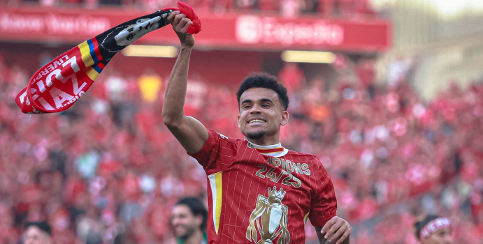 Luis Díaz es el principal campeón de Liverpool y rompe un récord