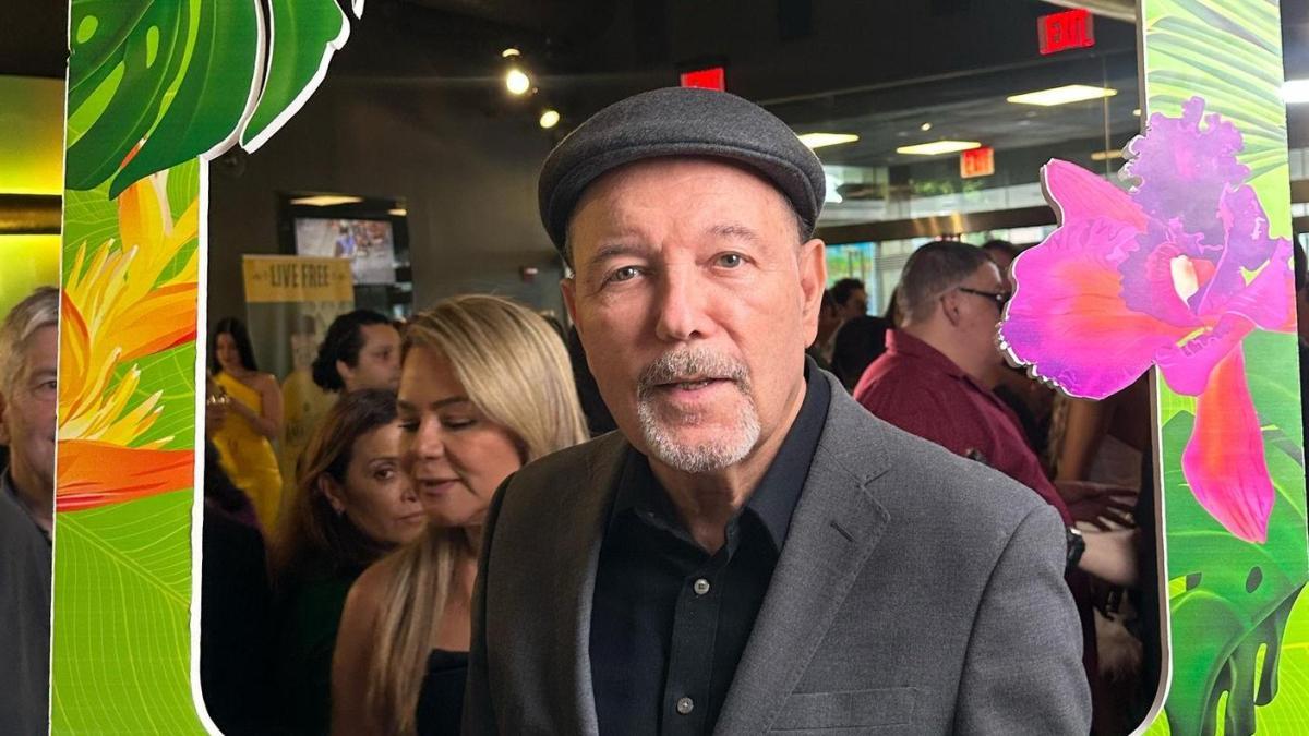 Rubén Blades participó en la presentación