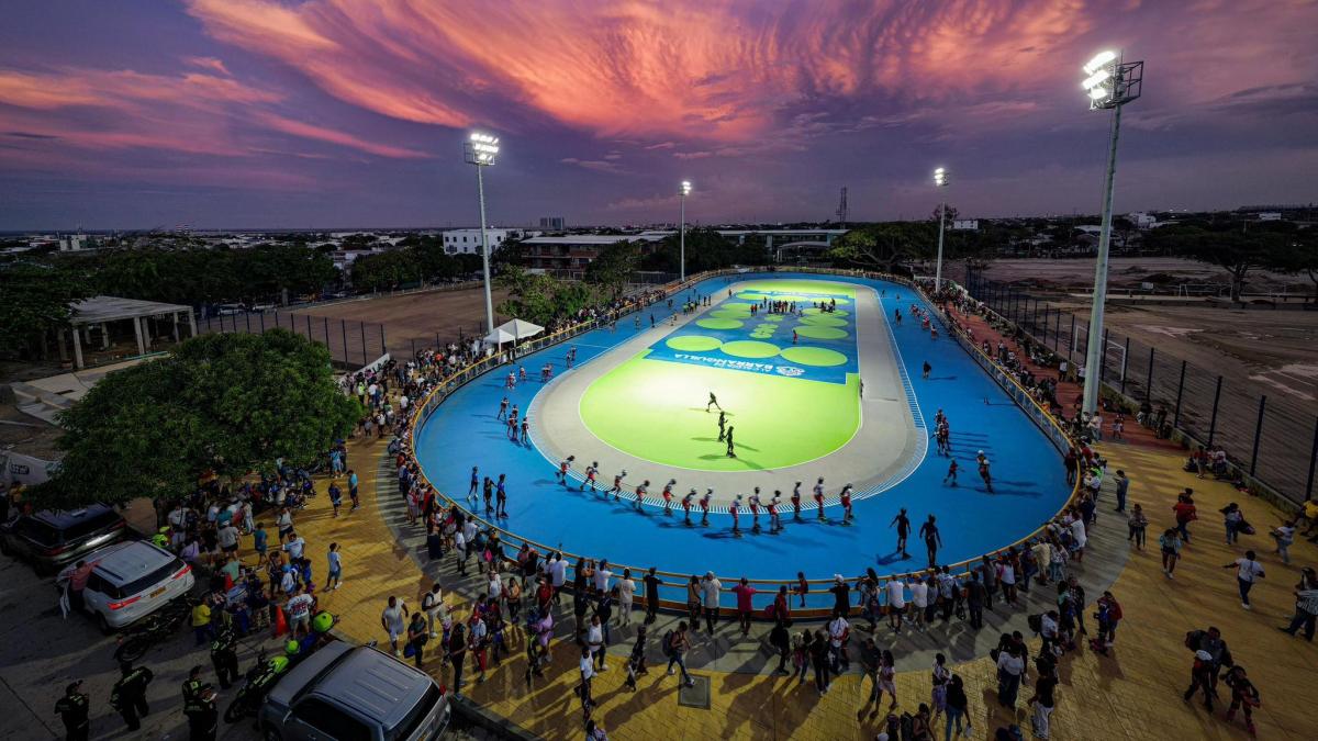 Una impresionante canción profesional de patinadores publicada por los habitantes del sur de Barranquilla
