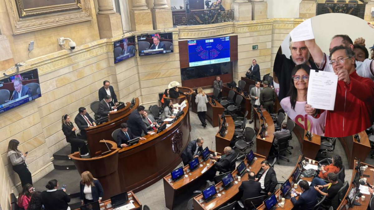 La consulta popular del presidente Gustavo Petro se discutirá el martes en el Senado
