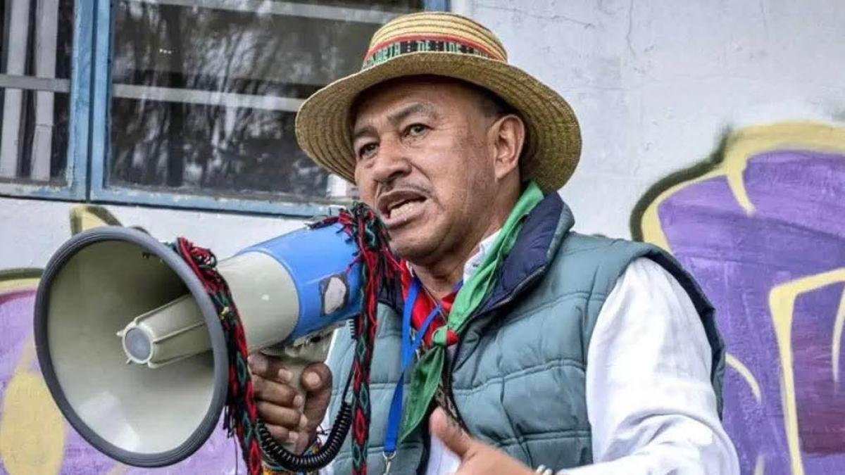 El líder nativo fue víctima del ataque, después de participar en la reunión de la sala que tuvo lugar en Popayán

 – En la mira