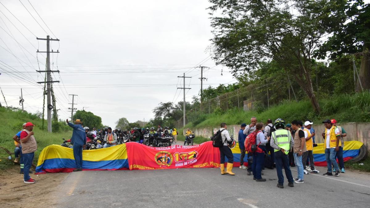 Cartagena puntos en los que los manifestantes conservan los bloqueos del segundo día de desempleo nacional

 – En la mira