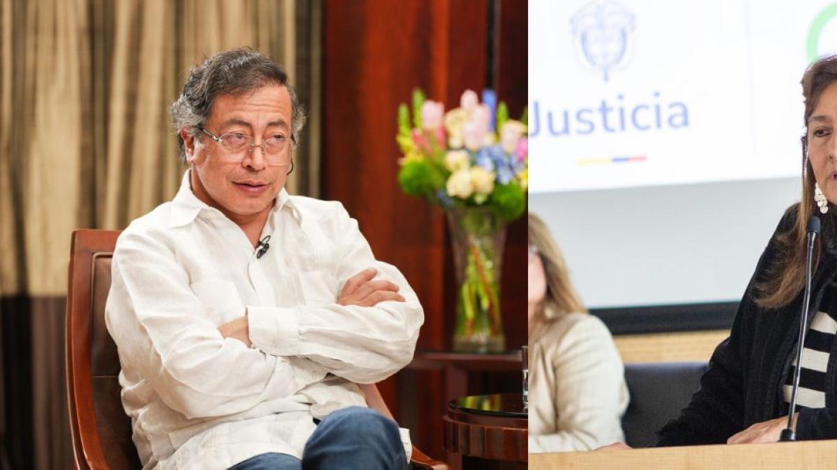 El presidente Petro afirma que Angela Buitrago no renunció a la minijusticia, pero que le pidió que dejara el puesto