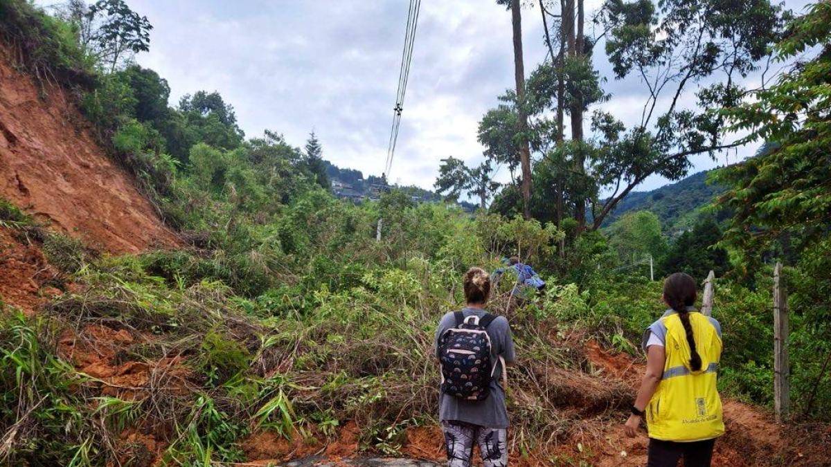 Establecer la lluvia en Valle del Cauca, Antioquia y el eje de café, y el invierno apenas comienza