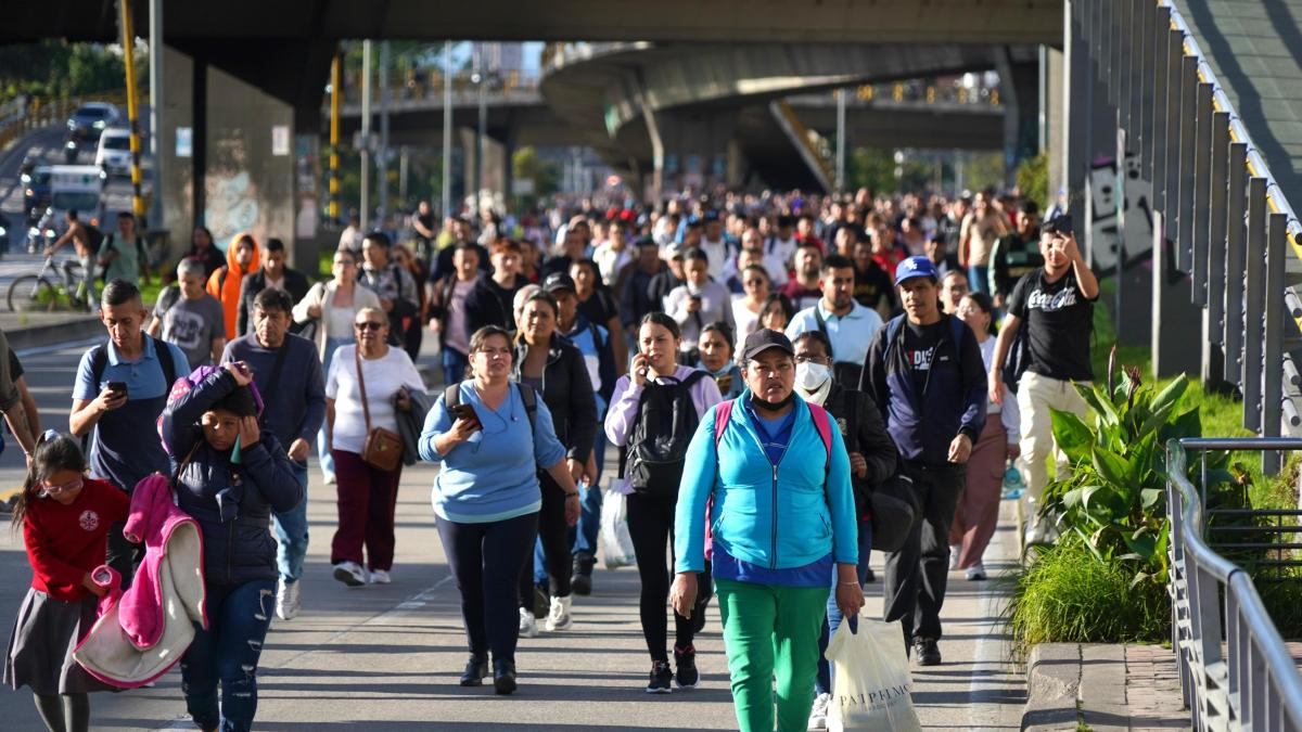 Fue el primer día de la huelga nacional

 – En la mira