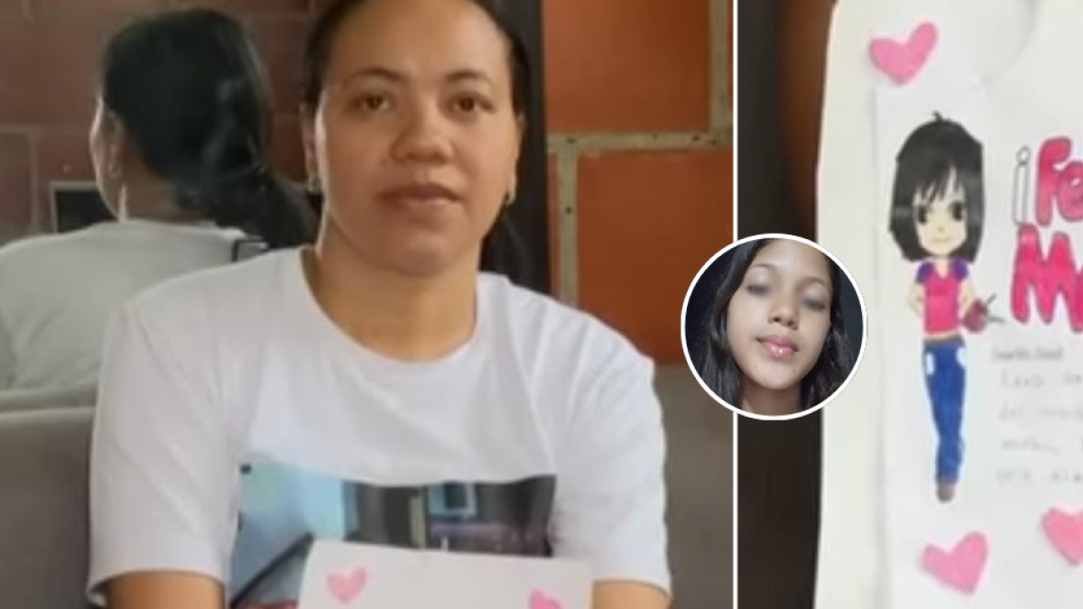Mama Sofía Delgado anima la carta que su hija escribió el año pasado, el día que tiene 13 años: “Lo mejor”