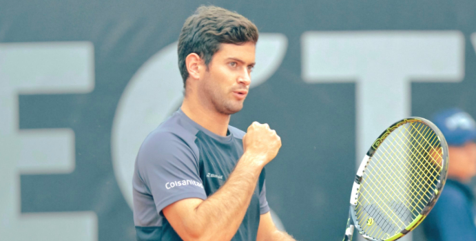 Nicolás Mejía lidera el día en el Bogotá 2025 Challenger
