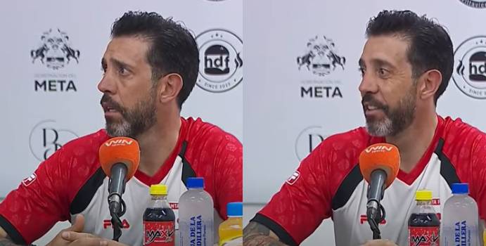 El periodista le preguntó a Bava, pero se retiró antes de la respuesta