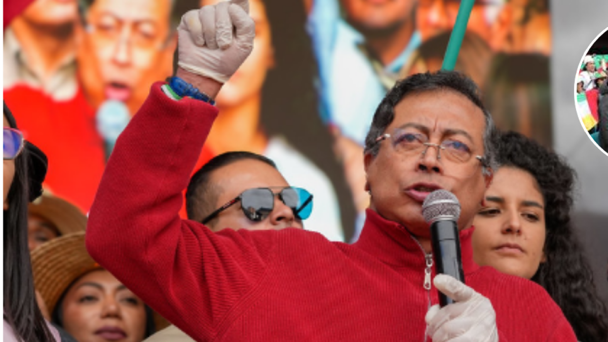 Presidente Gustavo Petro en Minga estancia en unal