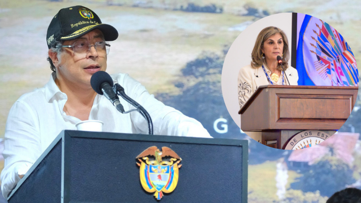 Presidente Gustavo Petro en Victoria de Laura Gil en OAS