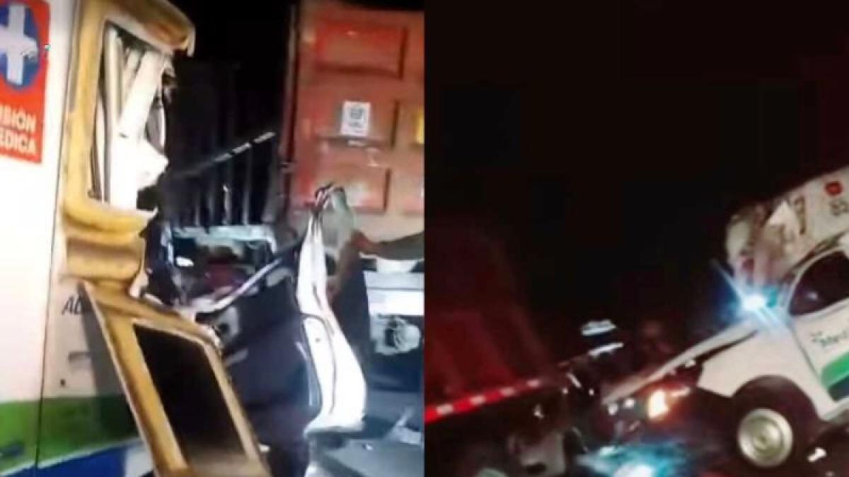Un accidente de tráfico, entre una ambulancia y un camión de volquete, en el sur, César deja uno muerto y cuatro heridos

 – En la mira