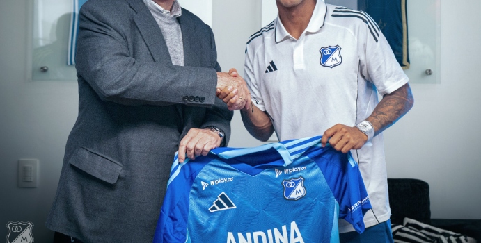 Los millonarios firmaron a un joven centrocampista