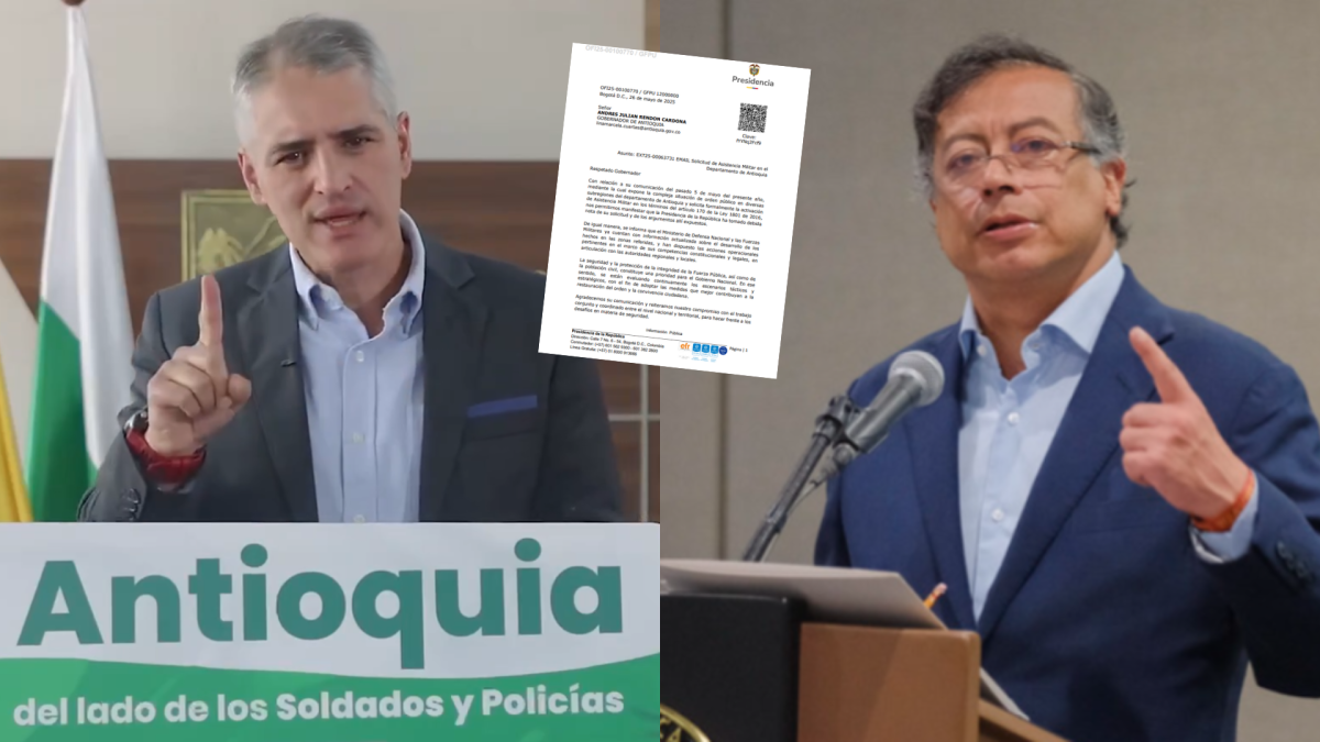 La respuesta del gobierno nacional a solicitud de asistencia militar a antioquia presentada por el gobernador

 – En la mira