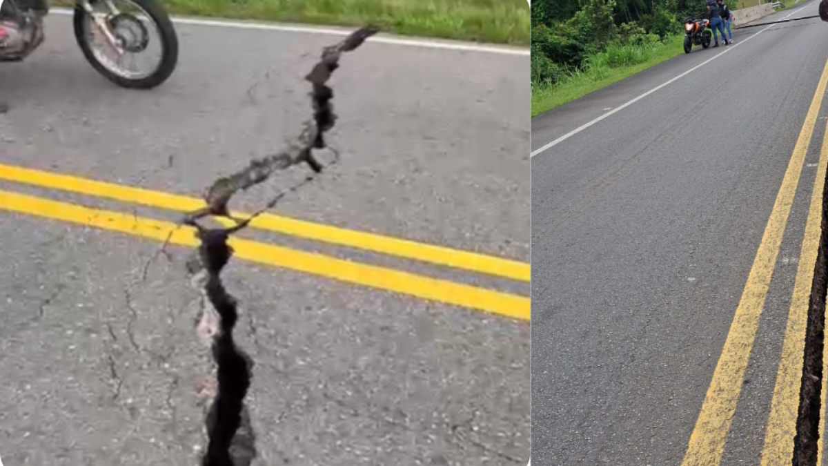 Temor en Colombia: se informa una gran grieta en Villavicecinco Road

 – En la mira