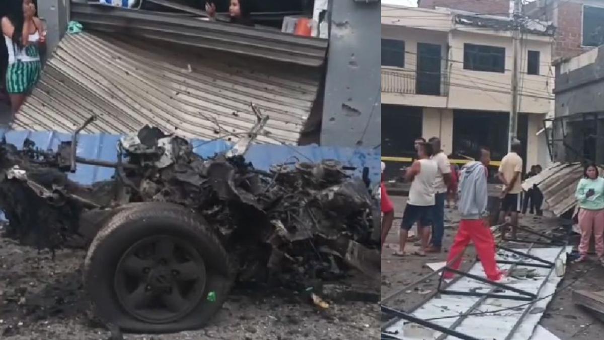 Dos carobombas en cauca y cilindros explosivos en la carretera de pulgada de pulgadas de pulgadas

 – En la mira