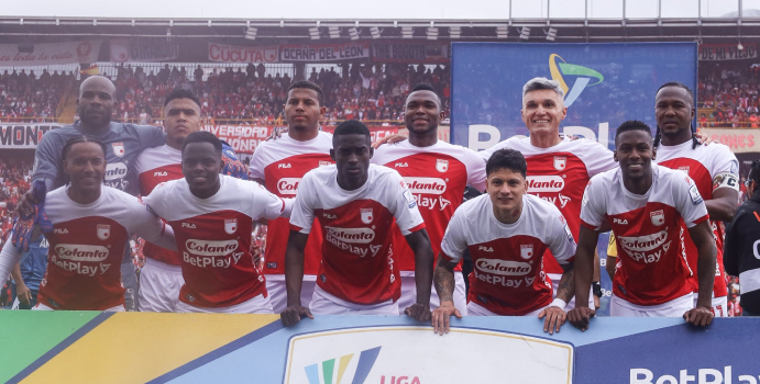 Alexis Zapata y Angelo Rodríguez, bajo para Independiente Santa Fe

 – En la mira