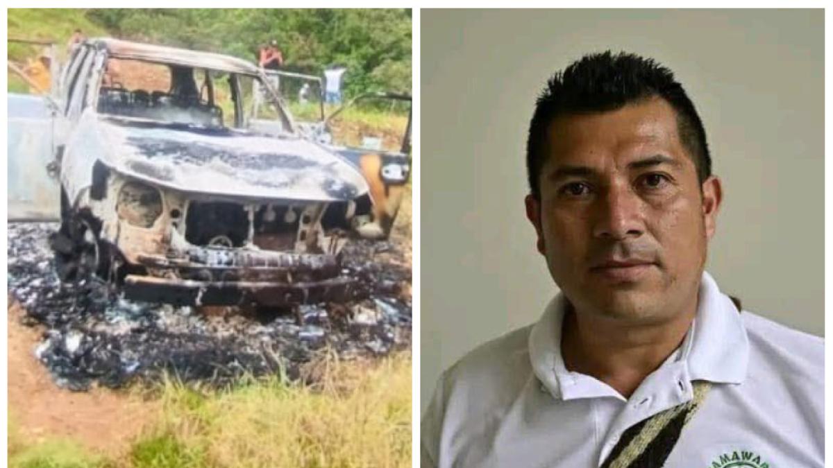El asesinato del asesinato nativo del líder y 2 escoltas: los mataron y sus cuerpos estaban en un automóvil quemado

 – En la mira