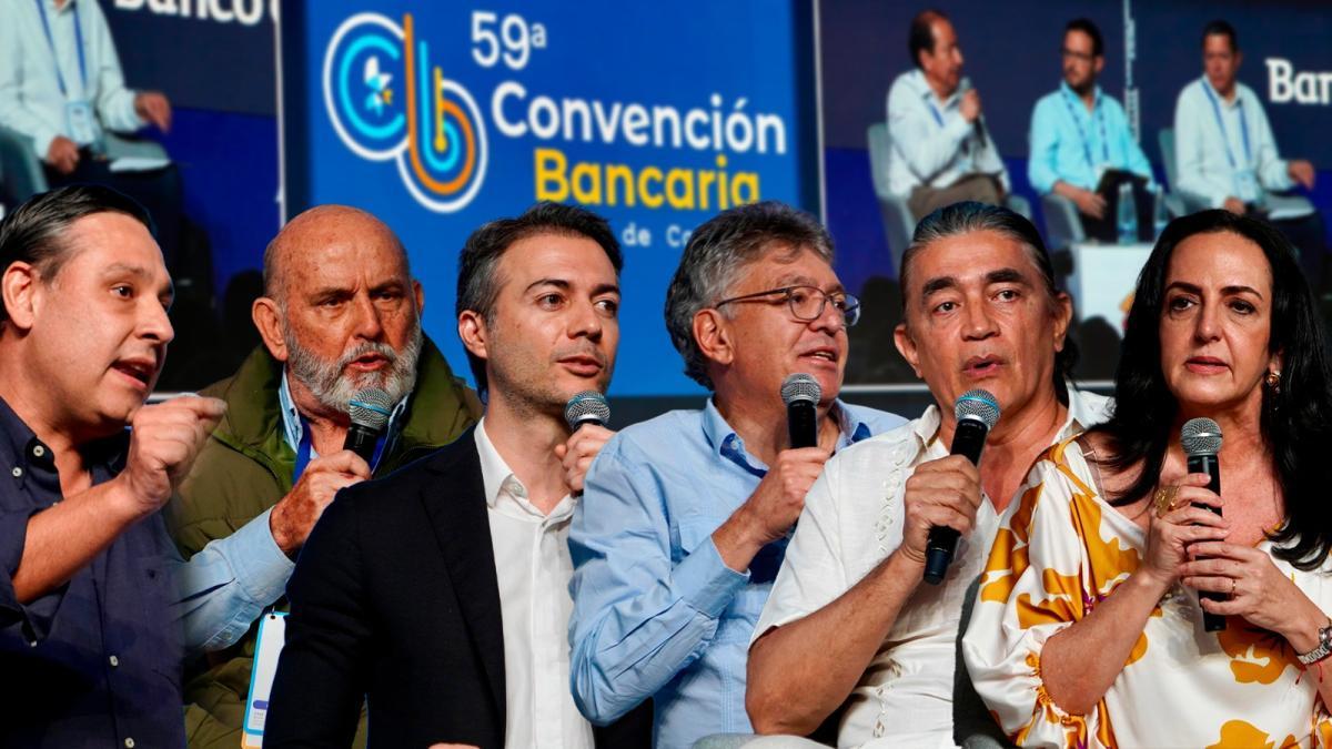 Los solicitantes hablaron sobre la política fiscal y el mantenimiento de la paz de la Asamblea de Asobancaria

 – En la mira