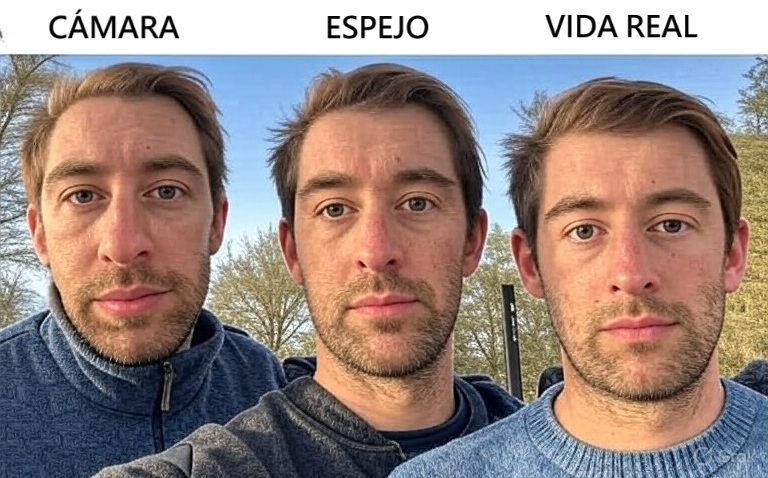 ¿Por qué te ves mal en las fotos y bien en el espejo? La verdad que nadie te explica – 

 – En la mira