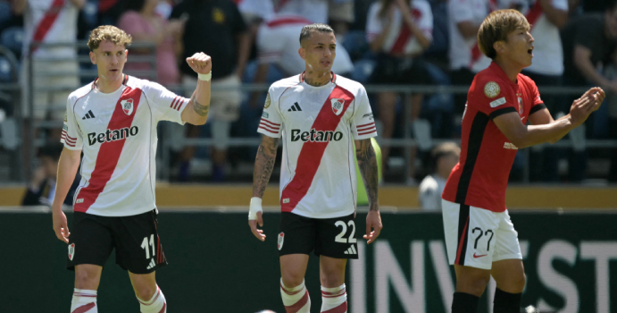 River Plate ganó los diamantes rojos de Urawa en su debut en la Copa Mundial

 – En la mira