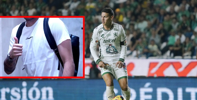 James tomó una referencia para el arco de Bogotá para Club León

 – En la mira