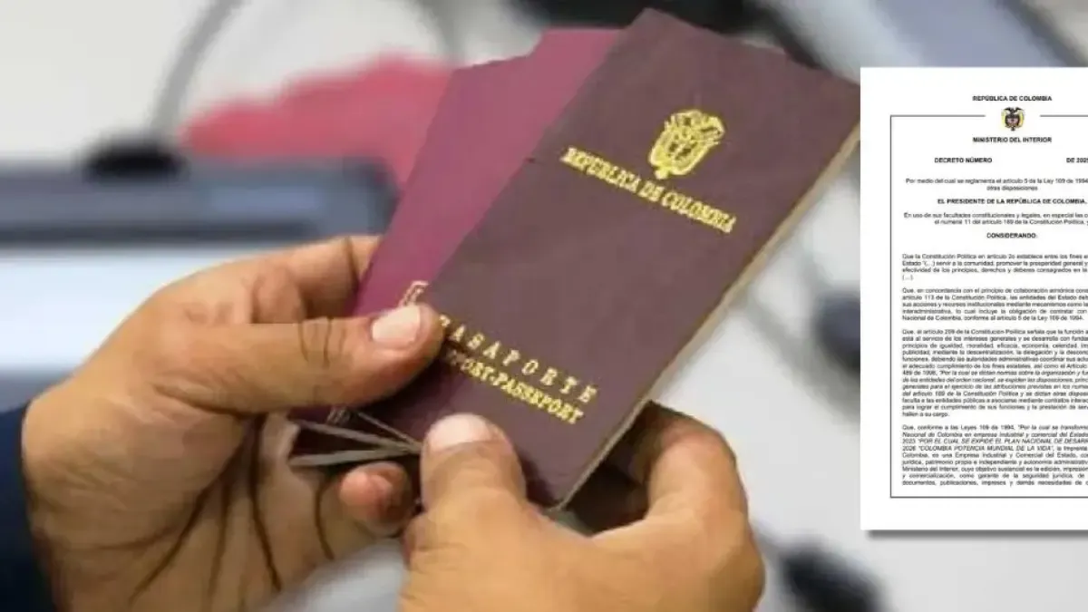 Ministerio en una decisión de borrador público que realiza imprenta para la producción de pasaportes

 – En la mira