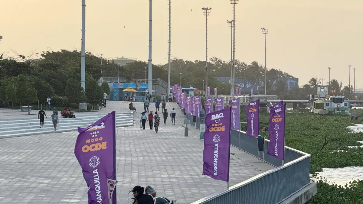 El gran malecón se transformó para recibir el foro de la OCDE en Barranquilla

 – En la mira