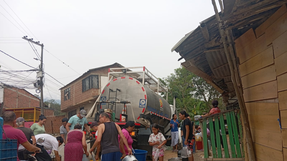 Ladera, con cerraduras de carretera; Este es el plan del alcalde y Emcala antes de la sequía

 – En la mira