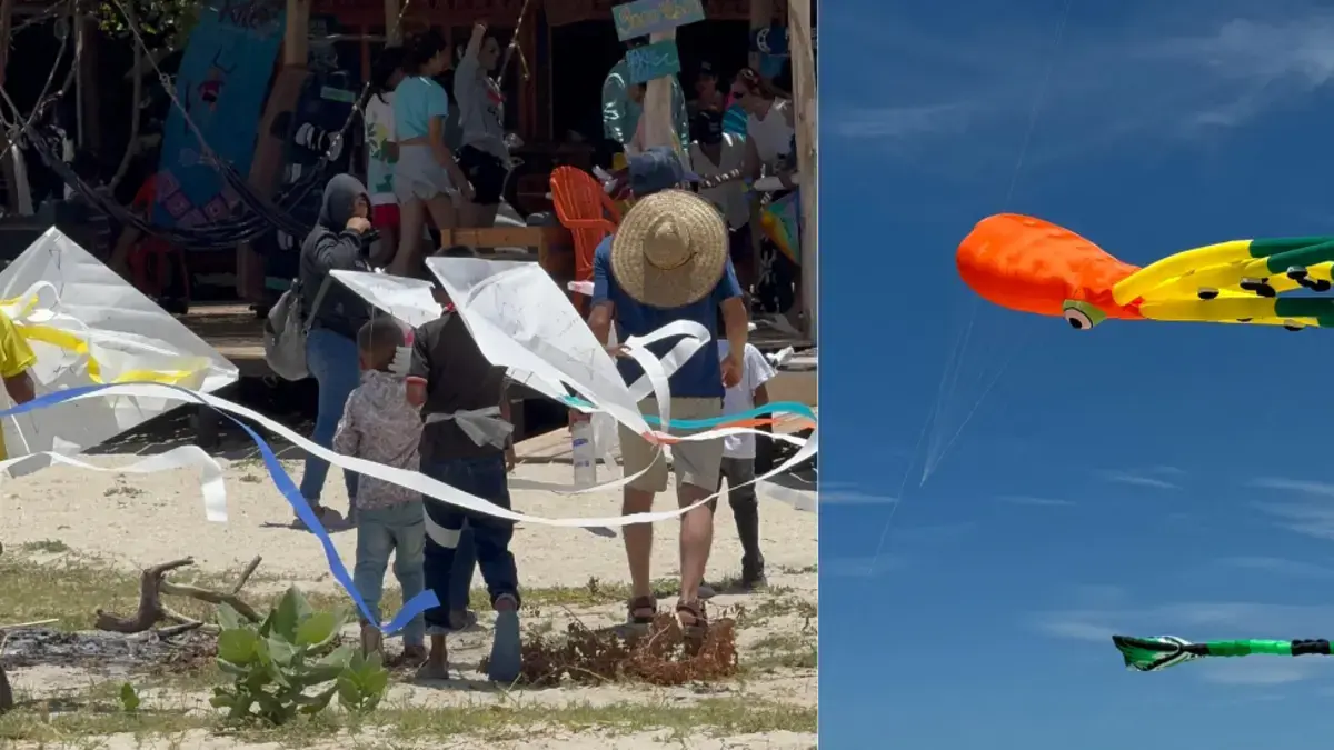 De esta manera, las ilusiones de muchos niños Wayuu volaron en el aire

 – En la mira