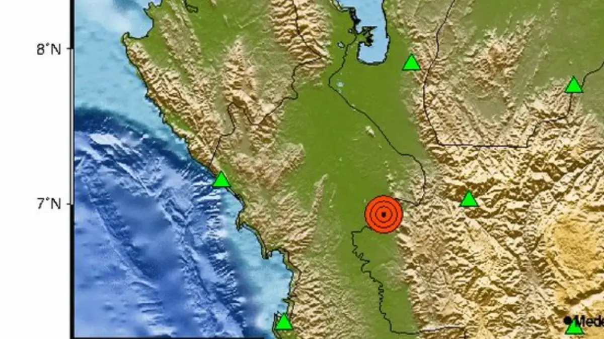 Temblando en Colombia informa un nuevo terremoto en Antioquia en la tarde del domingo 14 de septiembre; epicentro, tamaño y profundidad

 – En la mira