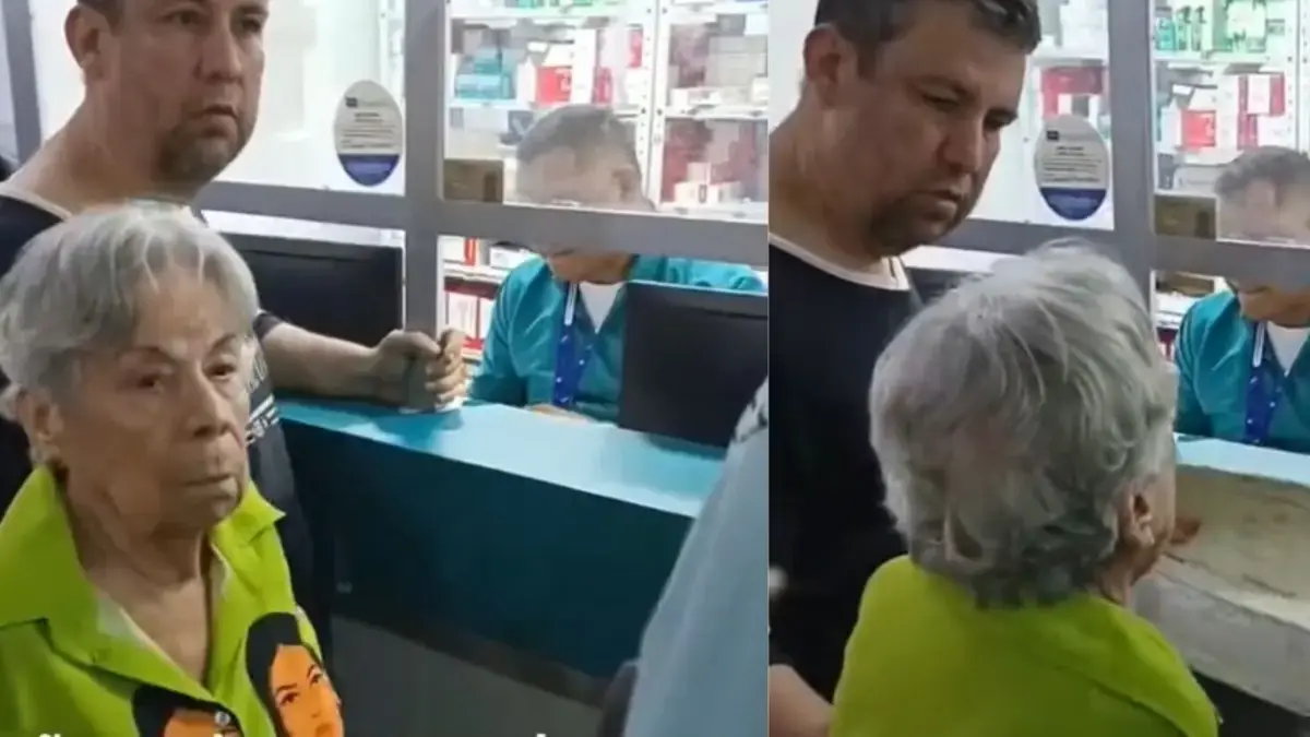La abuela grita “asesinos” en el dispensar de Famisanar EPS y New EPS, intervino por el gobierno de Petro, después de rechazar su medicina.

 – En la mira