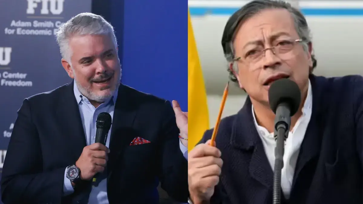 Iván Duque responde al presidente Gustavo Petro después de un discurso

 – En la mira