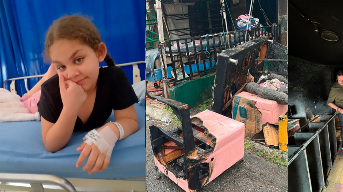 Una chica de 6 años que sobrevivió a Fire Voraz

 – En la mira