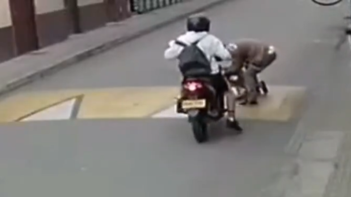 El motociclista corrió sobre un niño de 7 años y escapó en Guarne

 – En la mira