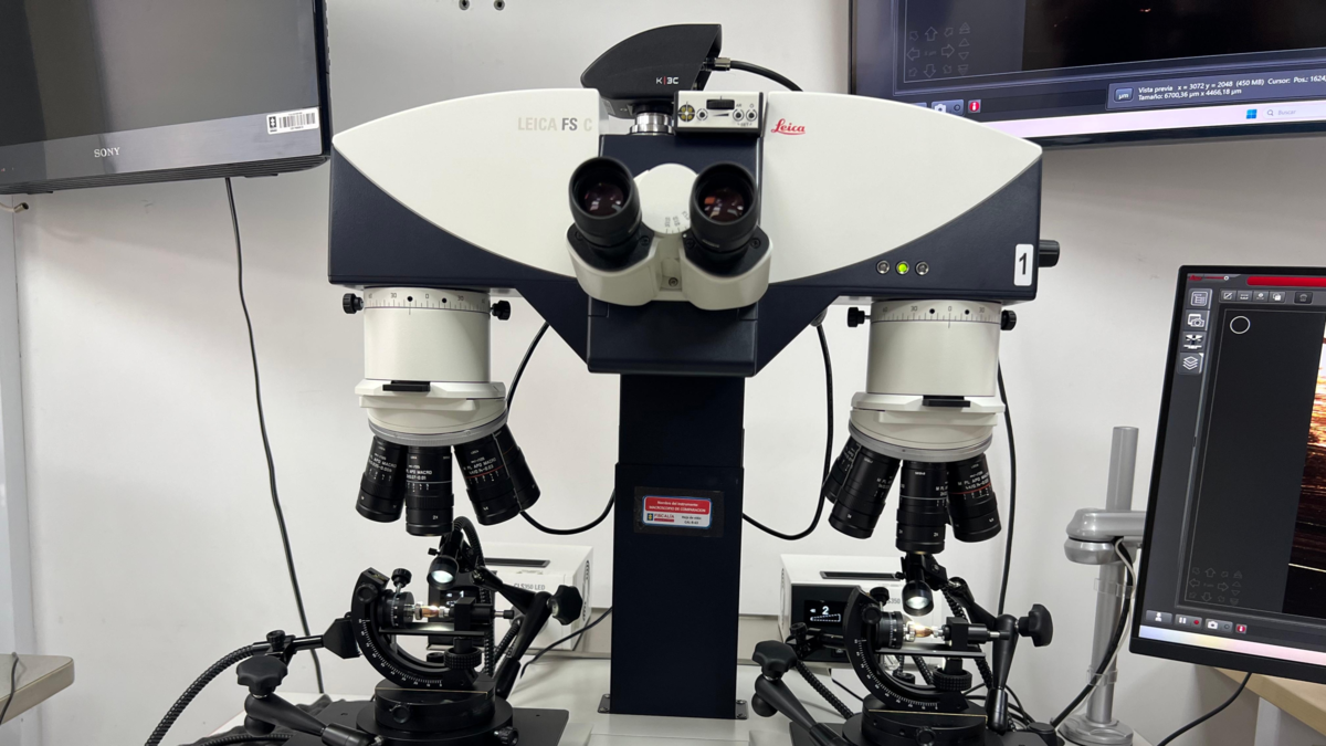 Este es un macroscope comparativo balístico, una herramienta tecnológica moderna que mejorará la explicación

 – En la mira