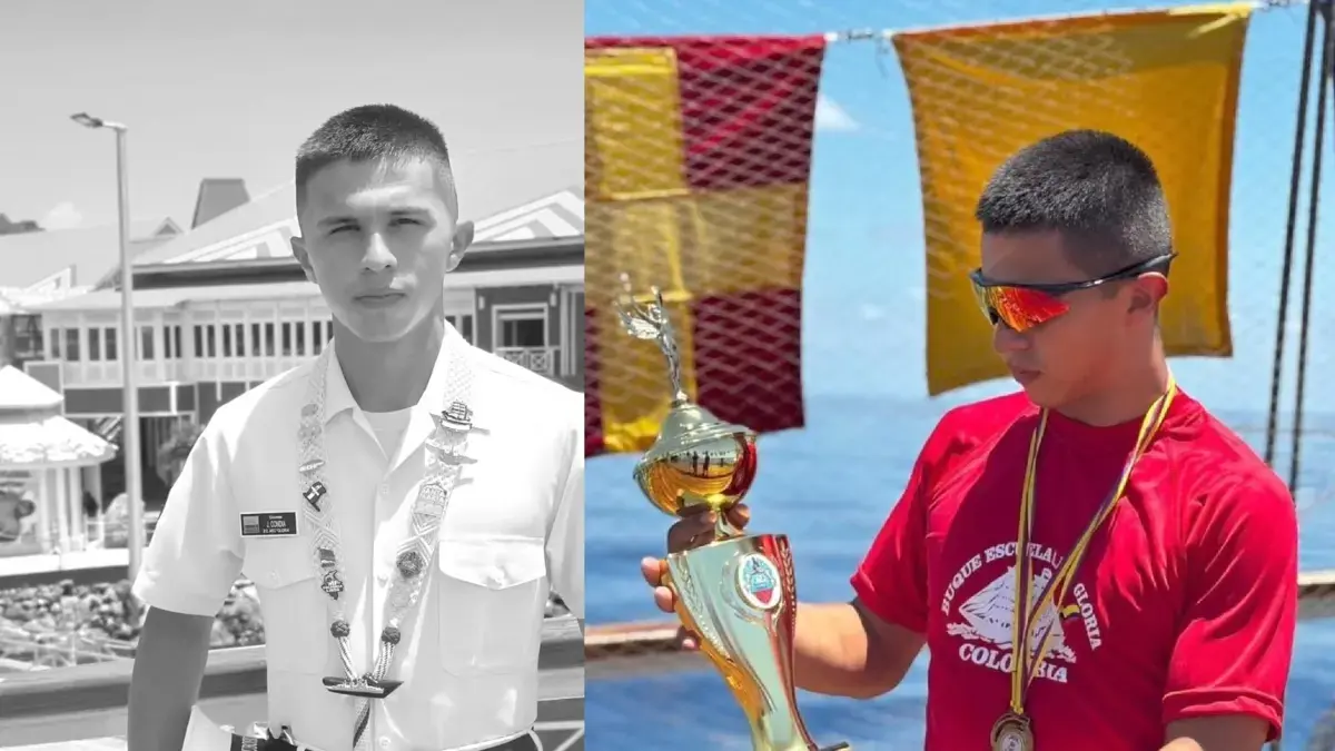 Fue así y recuerda que Julián Condía, Grumete de la Navy, quien murió después de la caída de la Gloria en Barranquilla: se graduó en diciembre

 – En la mira