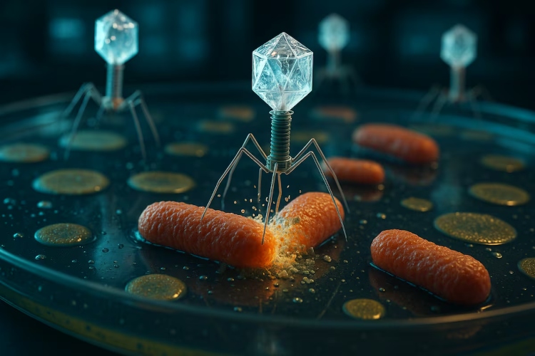 Los científicos crean un virus con IA para eliminar las bacterias resistentes a los antibióticos – 

 – En la mira