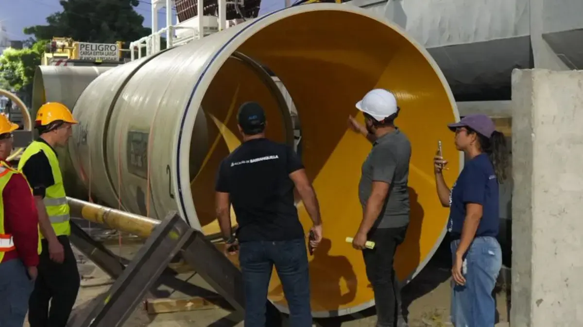Tunnelador llegó a Barranquilla para dirigir la corriente de la calle 85: será

 – En la mira