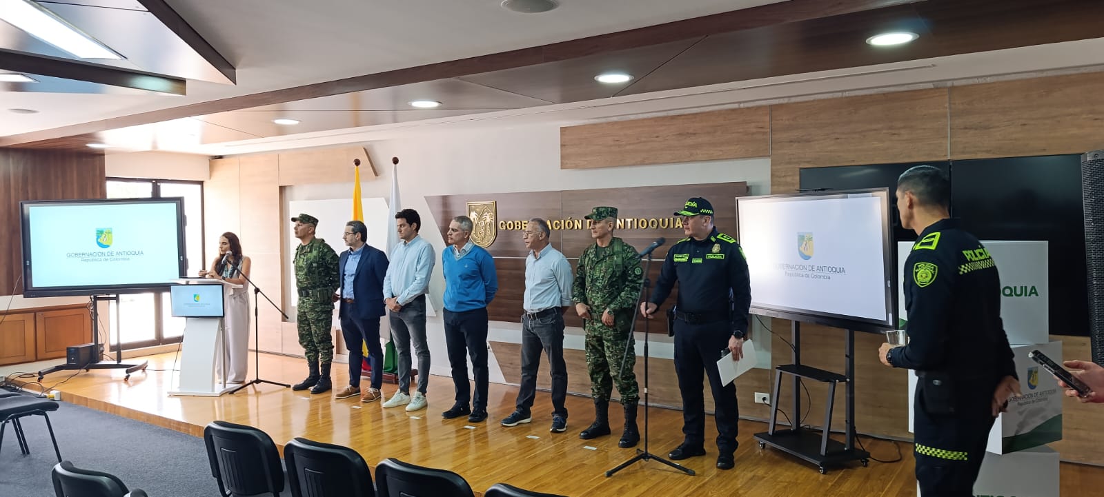 Después de que el extraordinario Consejo de Seguridad se mudó por la mañana en el gobierno de Antioquia, las autoridades presentaron un plan para ser observado.