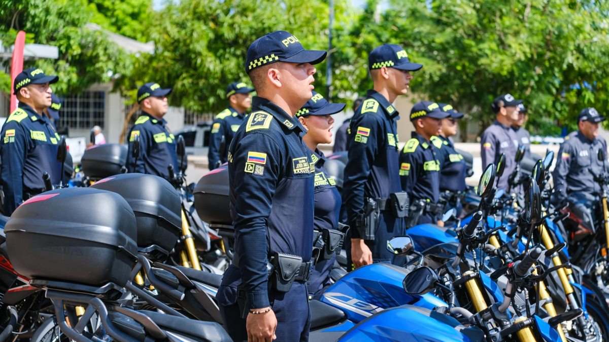 El verano proporciona 69 de 110 motocicletas para la fuerza pública en el Atlántico

 – En la mira