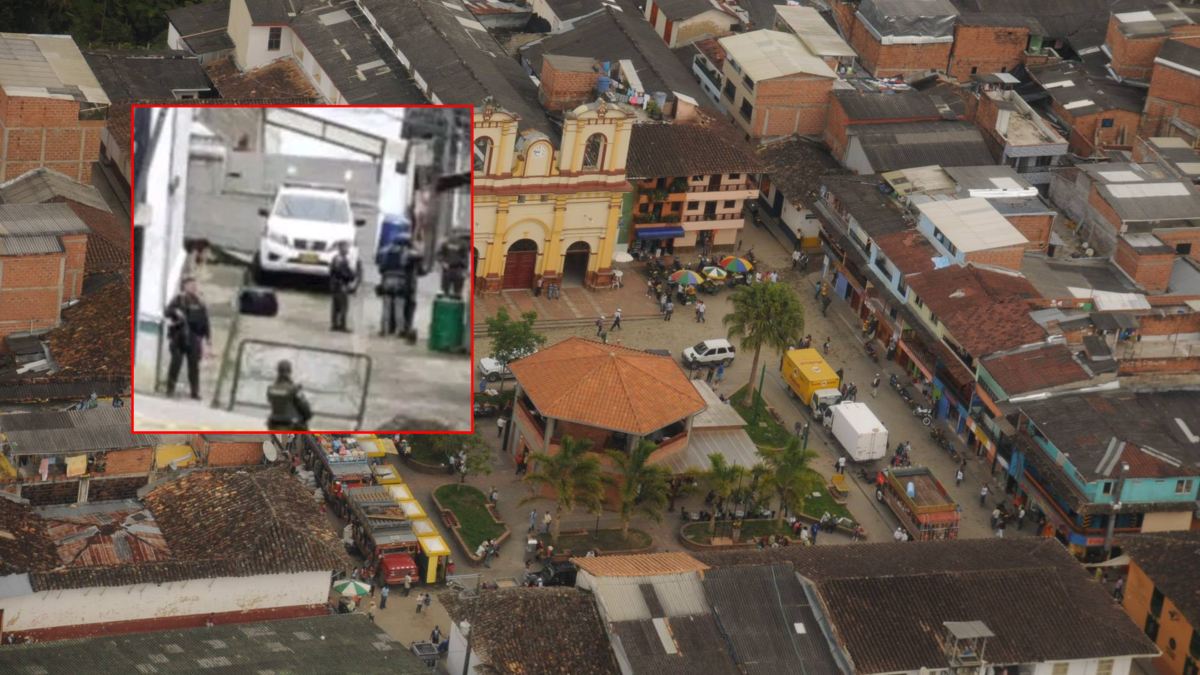 Autoridades revisan un presunto artefacto explosivo en la Cámara de Justicia de Añorí en Antioquia, cerca de la comisaría

 – En la mira